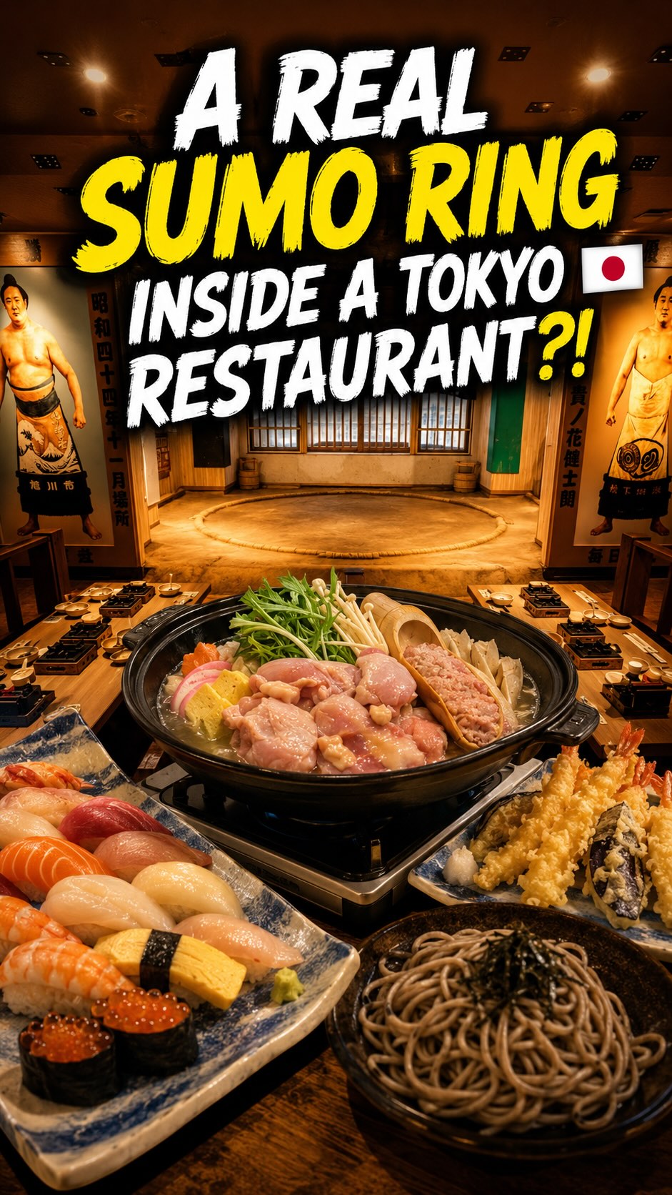 Sumo Ring Restaurant Features Live Tuna Show