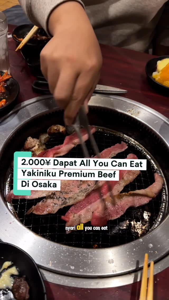 All-You-Can-Eat Yakiniku in Shinsaibashi