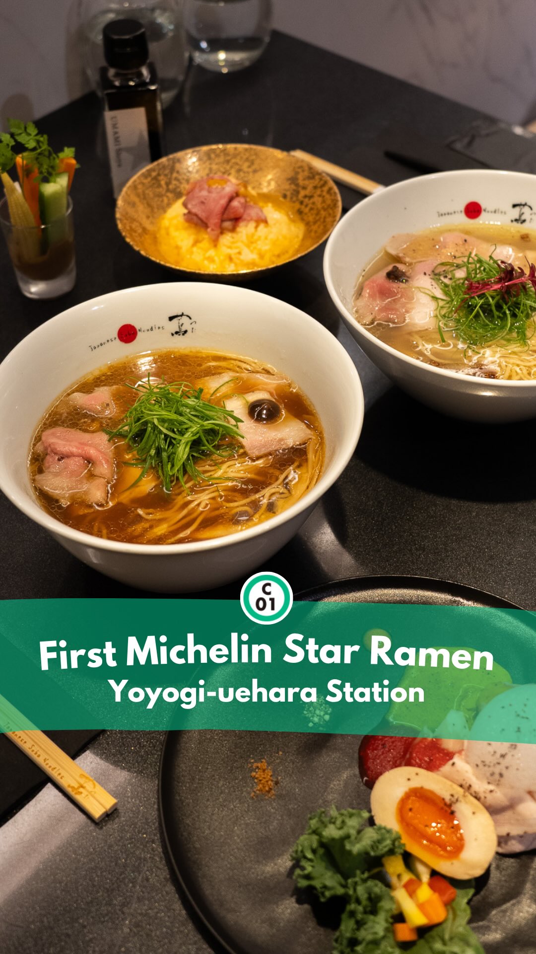 Michelin-Starred Soba Noodles with Truffle