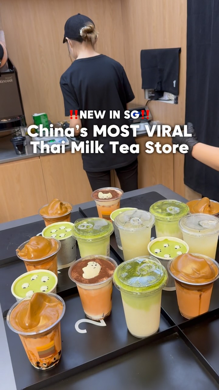 Thai Milk Tea Store Arrives In Singapore