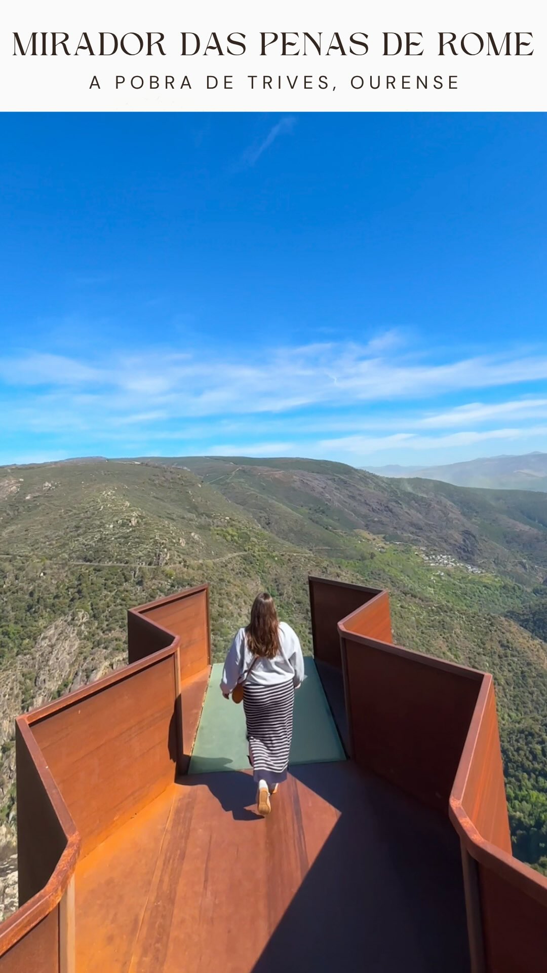 Galician Gorge Views From Modern Honeycomb Viewpoint