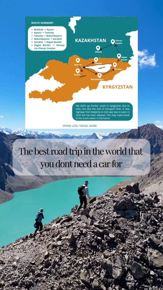 9 Places in Kyrgyzstan