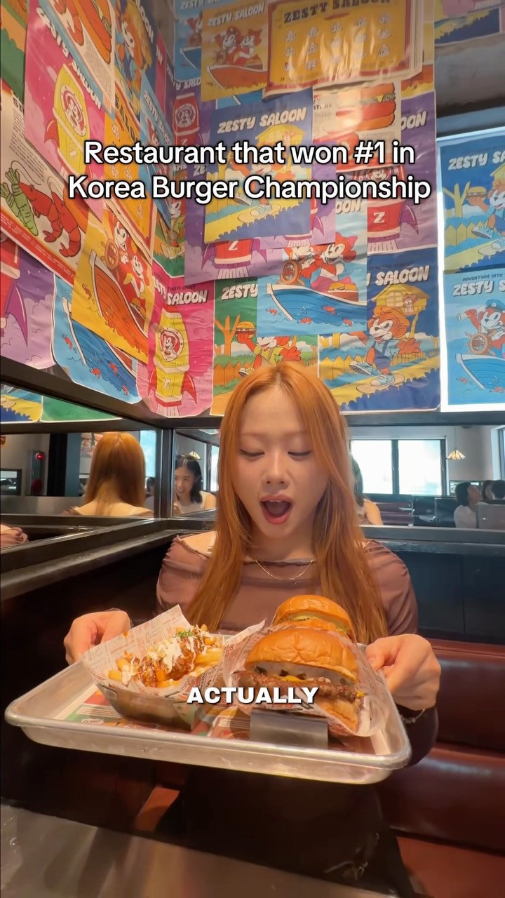 Burger Championship Winner's Diner Aesthetic
