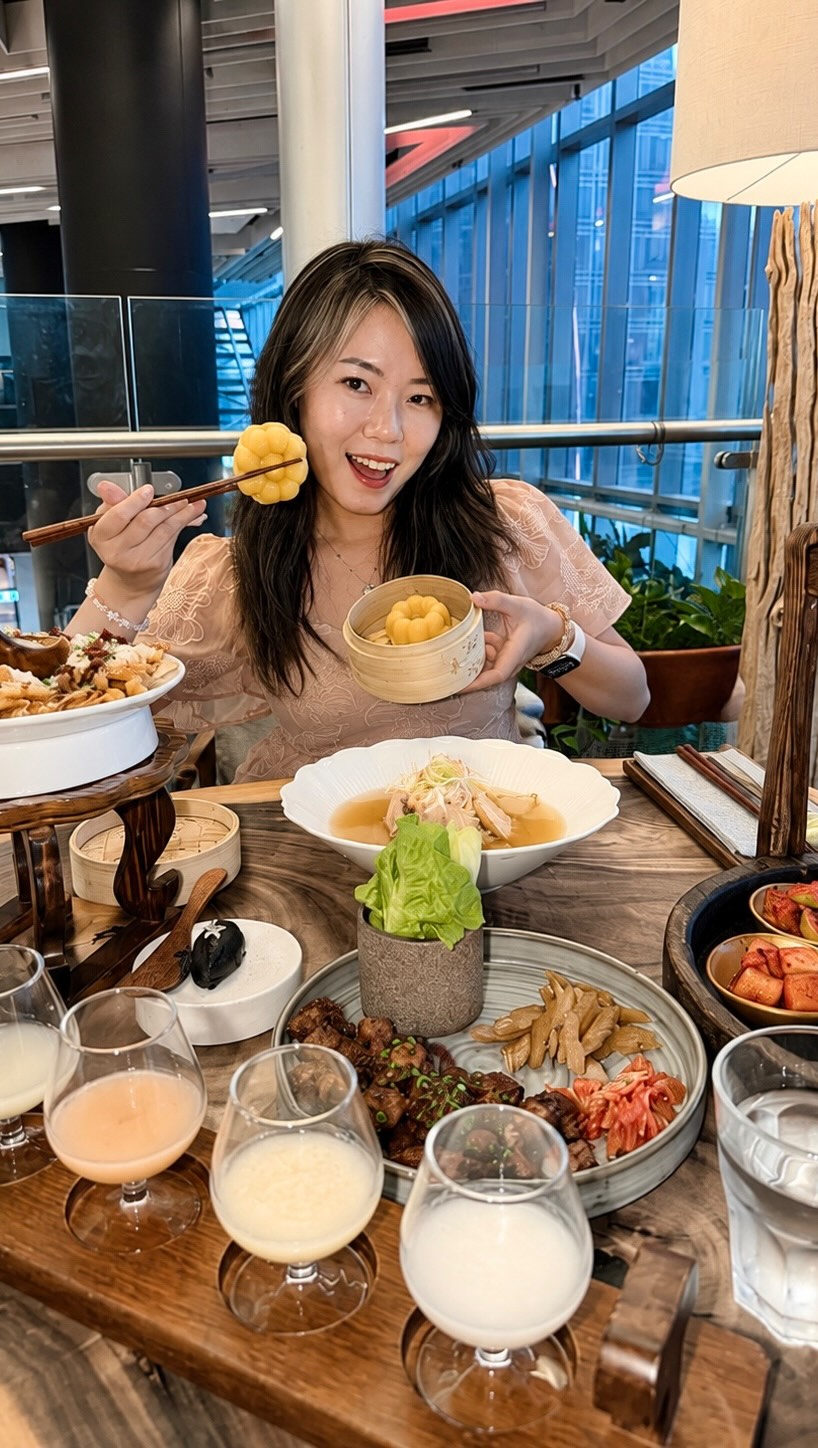 Elegant Korean Dining With Orchard Views