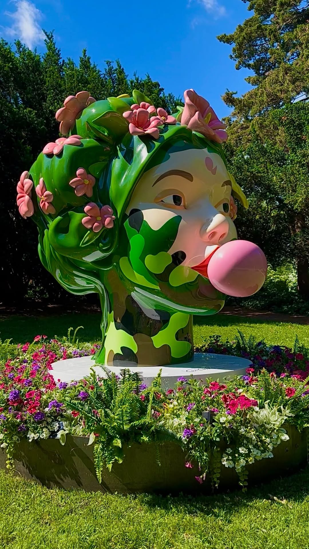 Botanical Gardens Hosts Whimsical Outdoor Art Exhibit