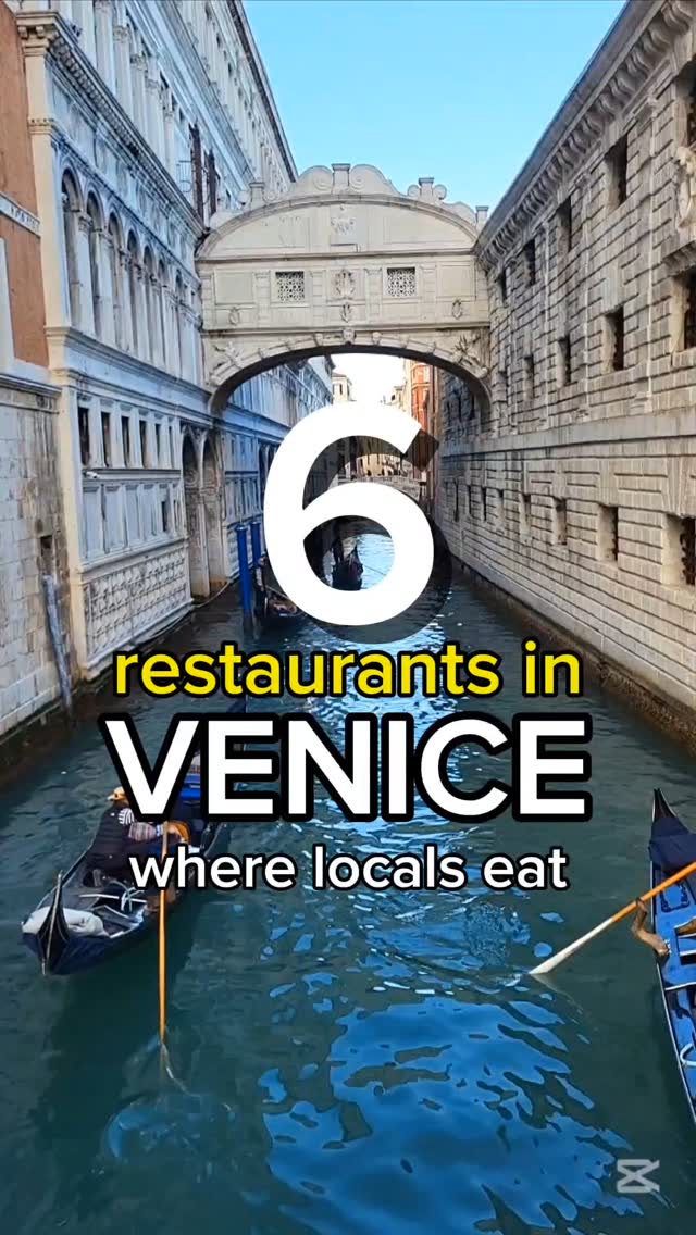 Venice's Authentic Eateries Popular With Locals