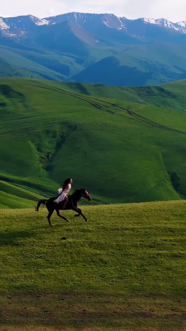 Kazakhstan's Stunning Horseback Riding Trails
