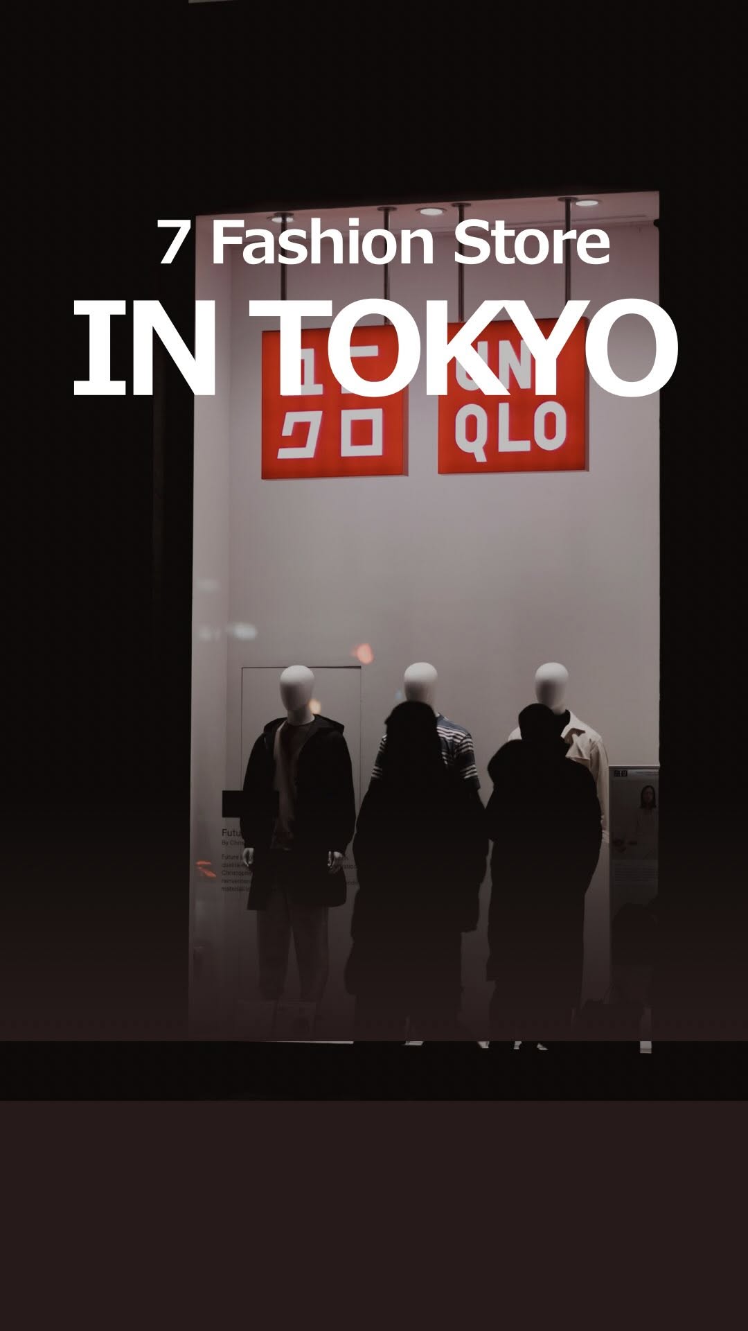 6 Shops in Tokyo