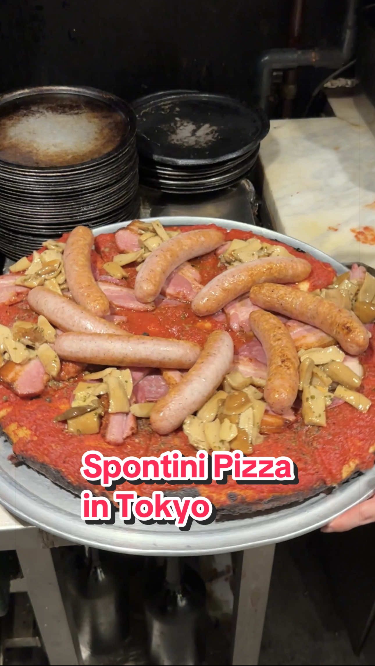 Spontini Pizza's Massive Slices in Harajuku