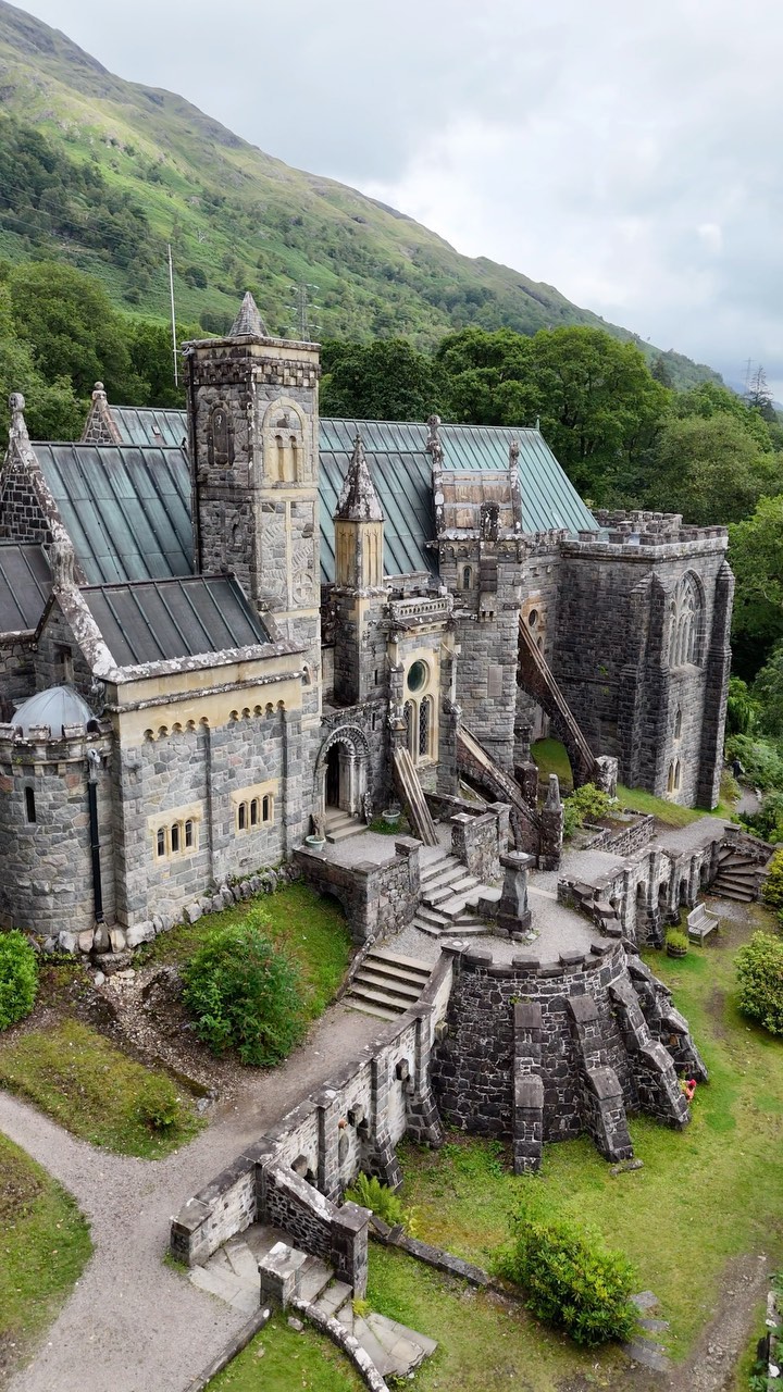 Scottish Kirk Incorporating Historic Materials From Iona