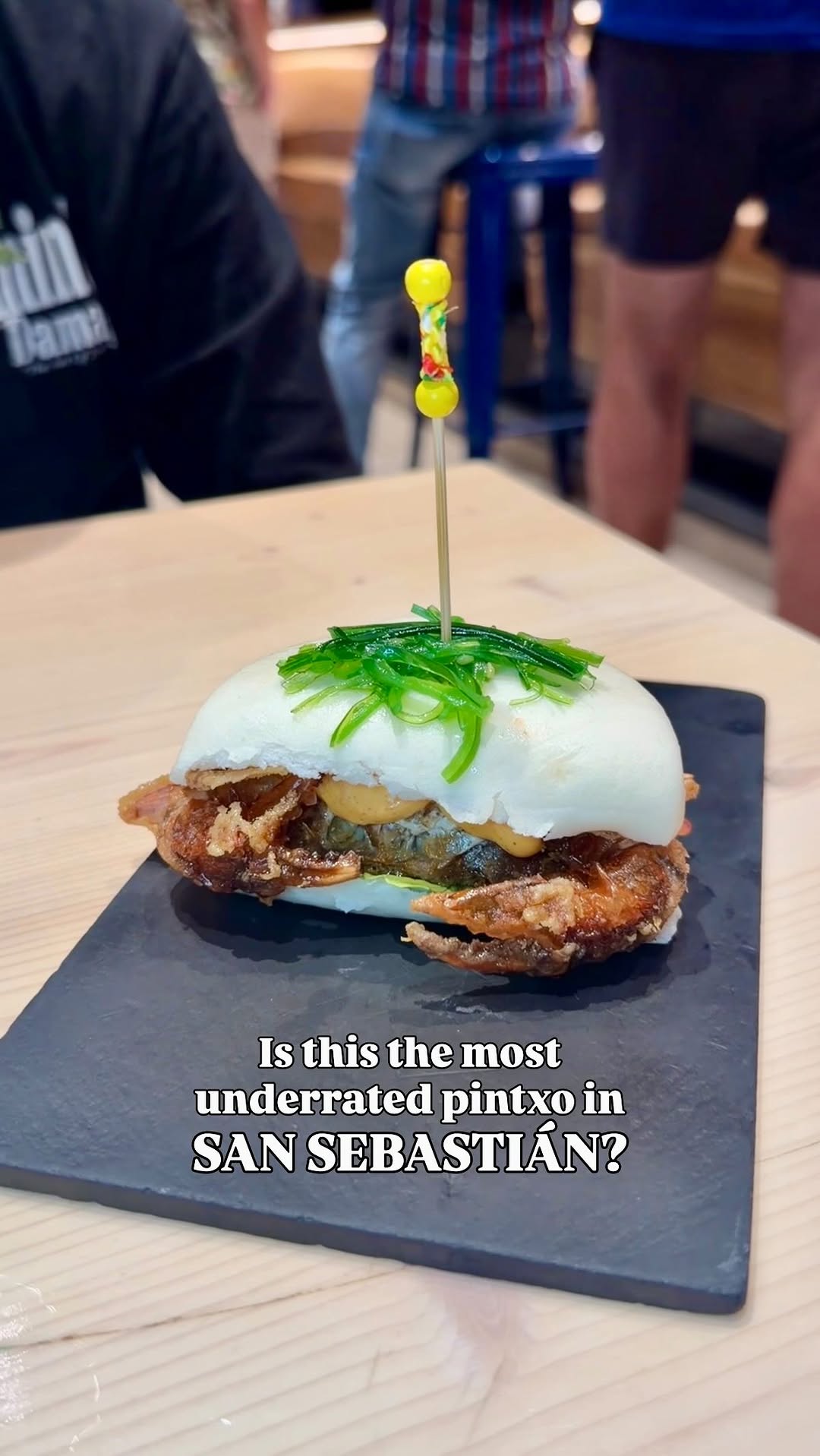 Gure Txoko Taberna's Crab Bao Pintxo