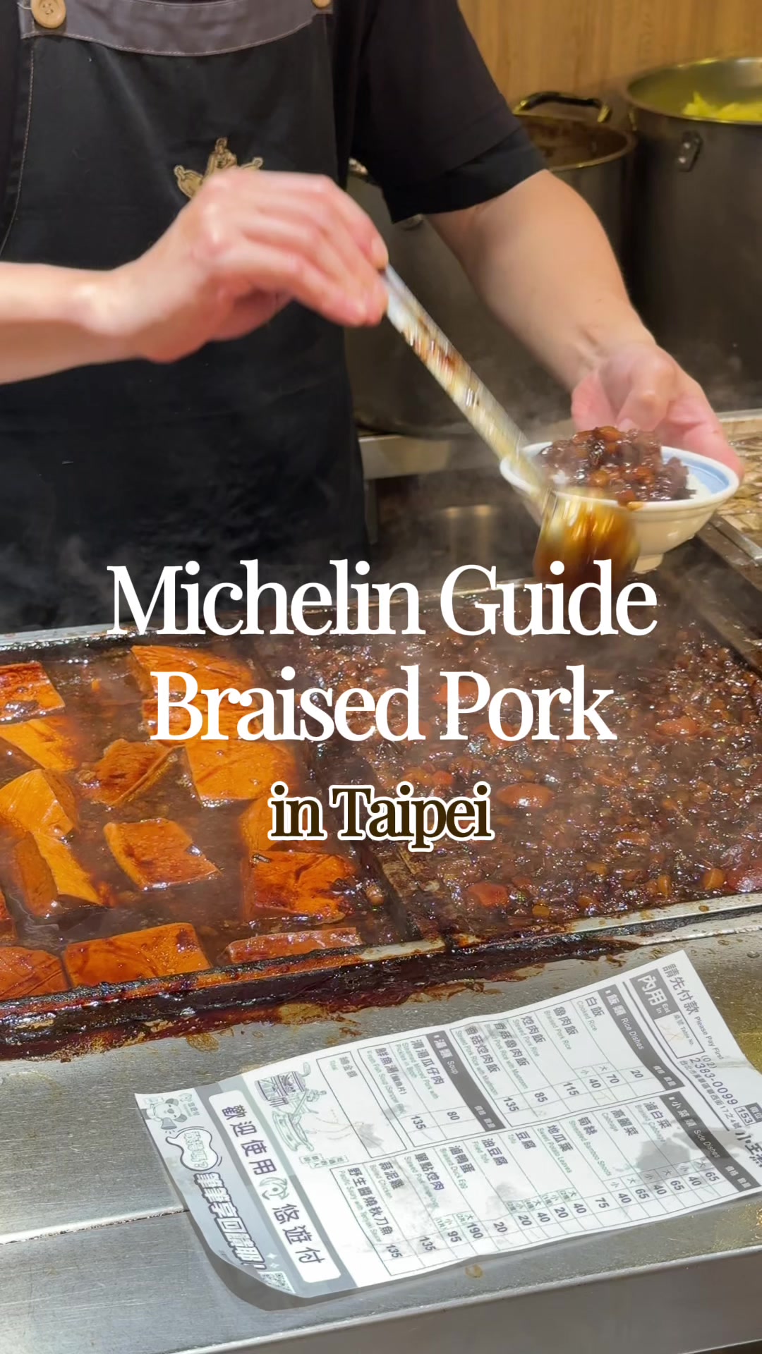 Michelin-Recommended Taipei Braised Pork Restaurant
