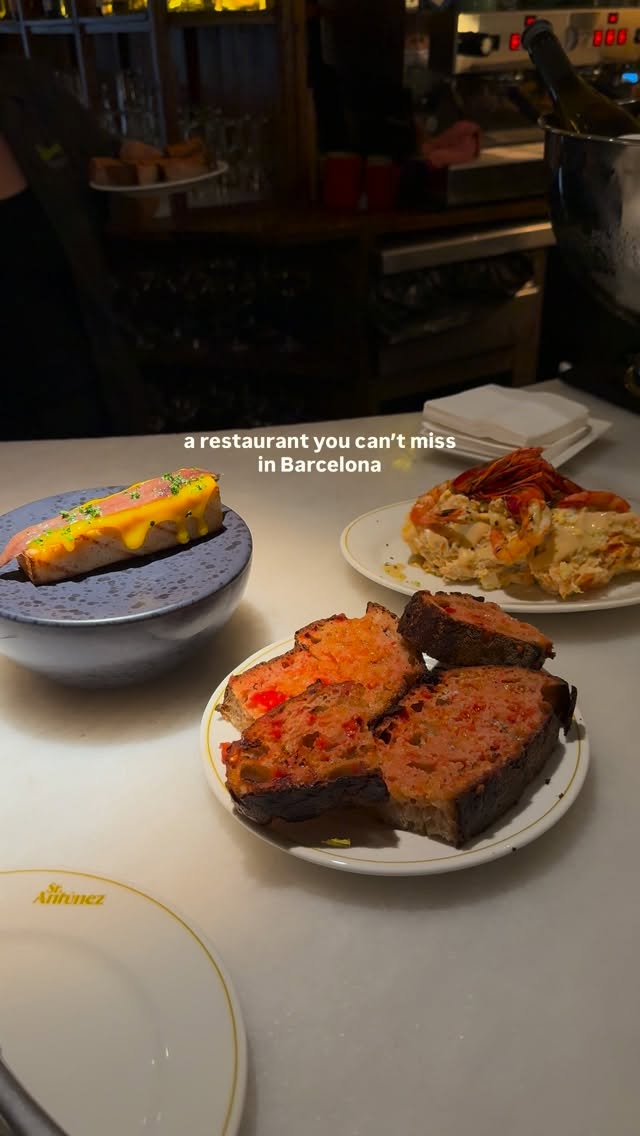 Authentic Barcelona Restaurant Away From Tourist Crowds