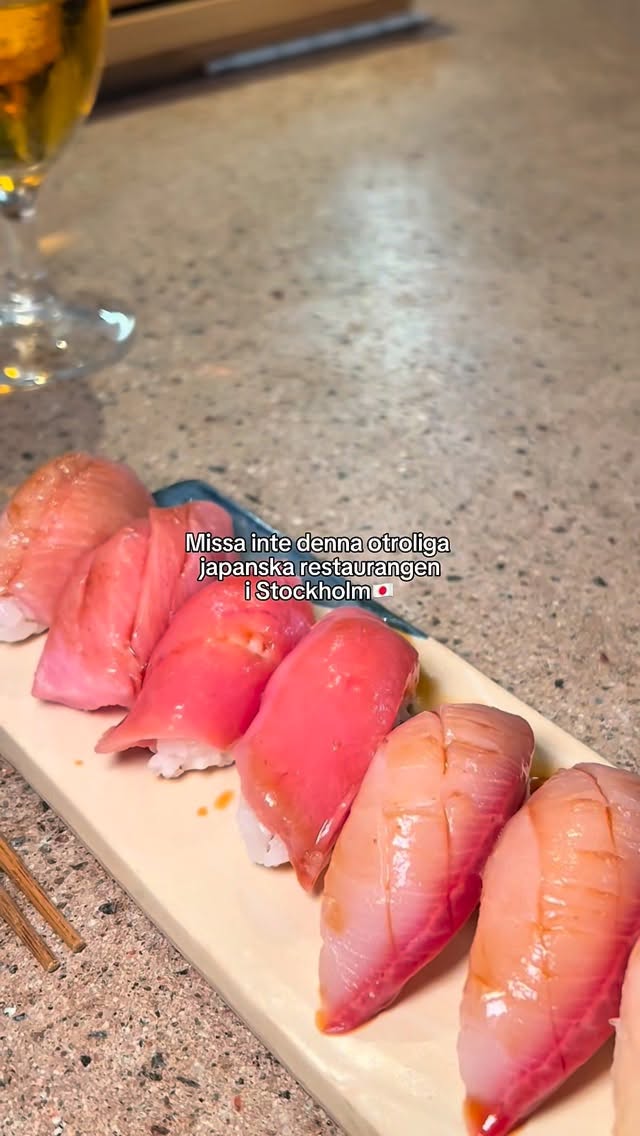 Stockholm's Top Japanese Restaurant Offers Authentic Taste
