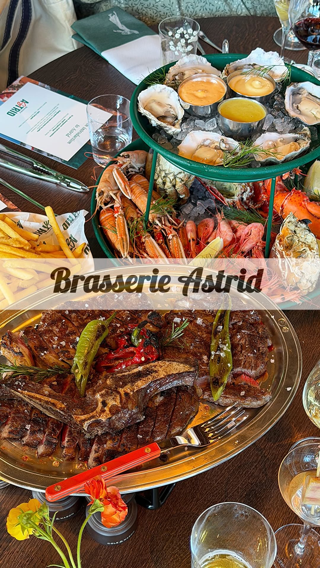 Brasserie Astrid Opens in Stockholm's Slussen