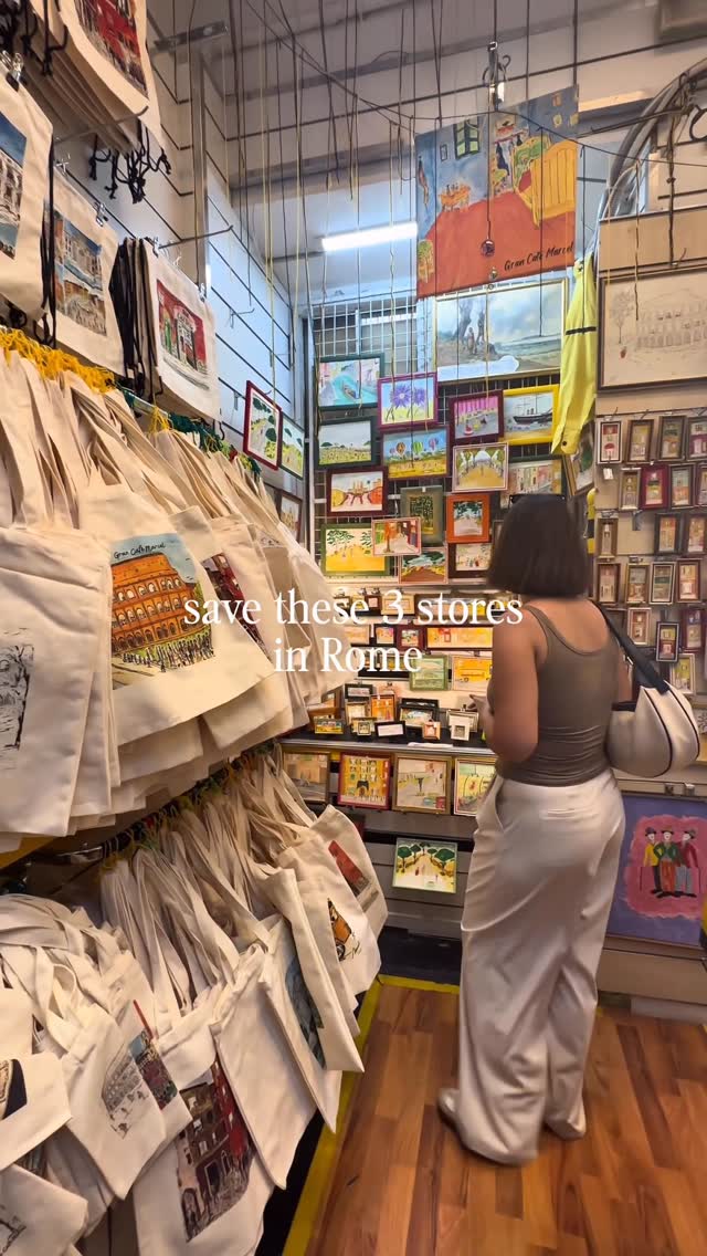Rome's Artisan Shops and Cafes