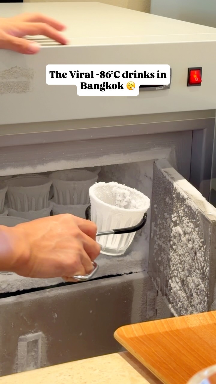Soso Coffee's Ultra-Cold Drinks in Bangkok
