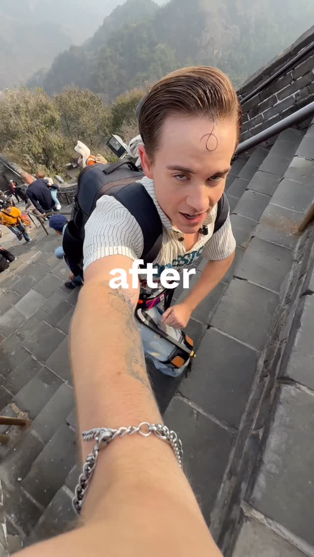 Drone Food Delivery on China's Great Wall