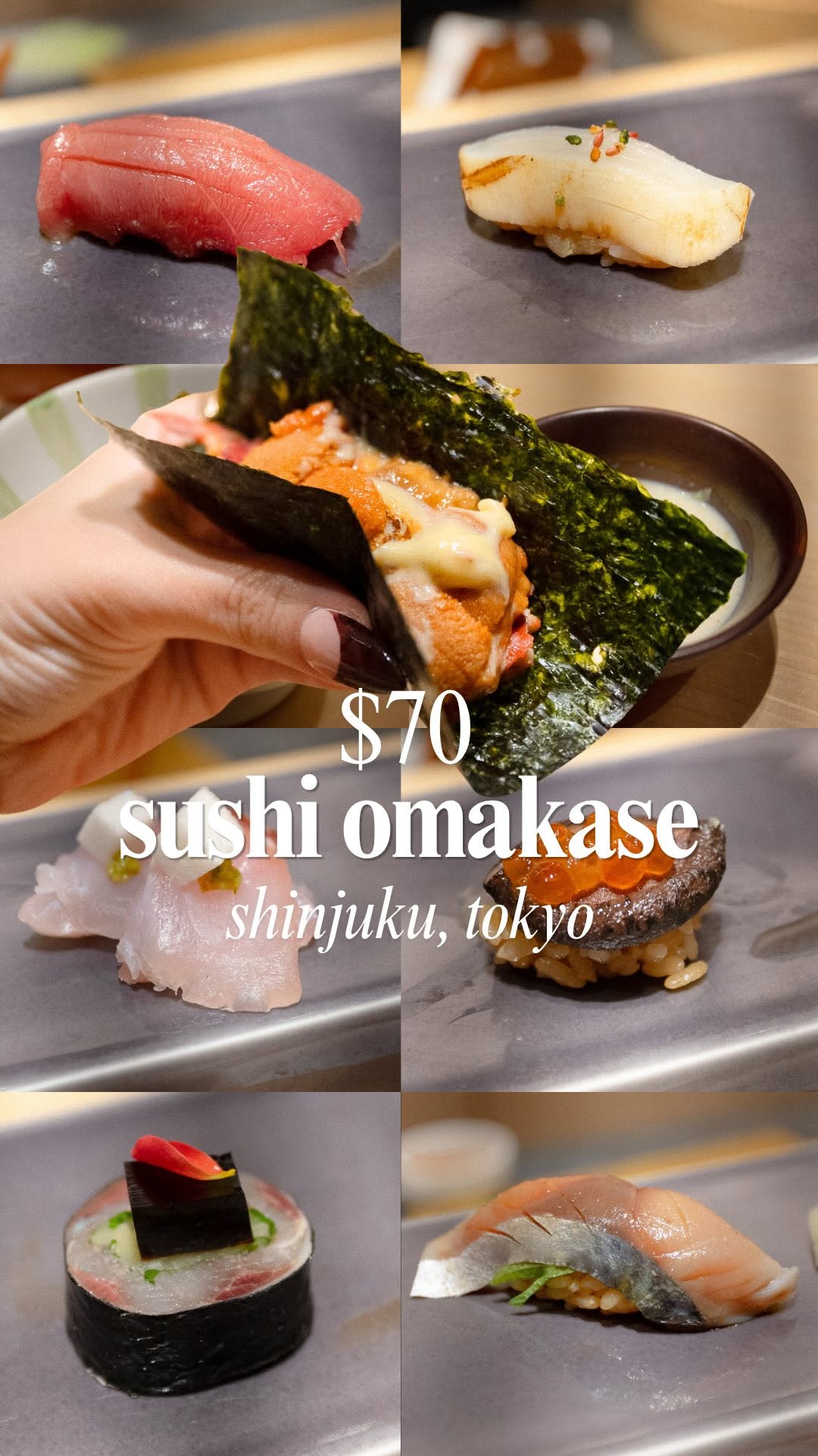 Tokyo Sushi Spot Offers 22-Course Omakase Experience