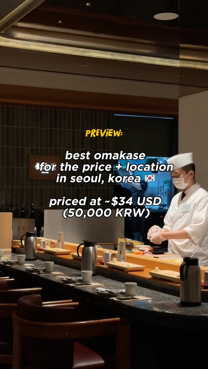 Gangnam Omakase: Eat, Shop, and Chill