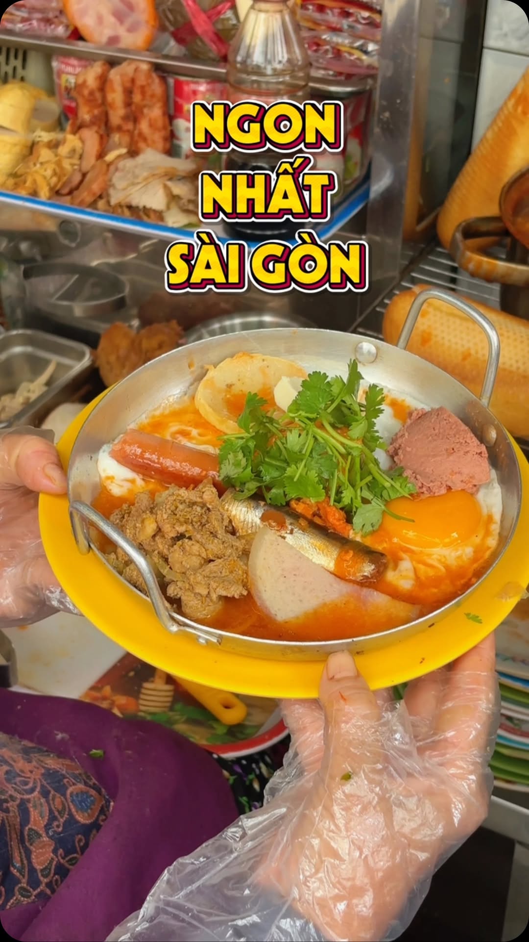 Bánh Mì Chảo Street Food Stall