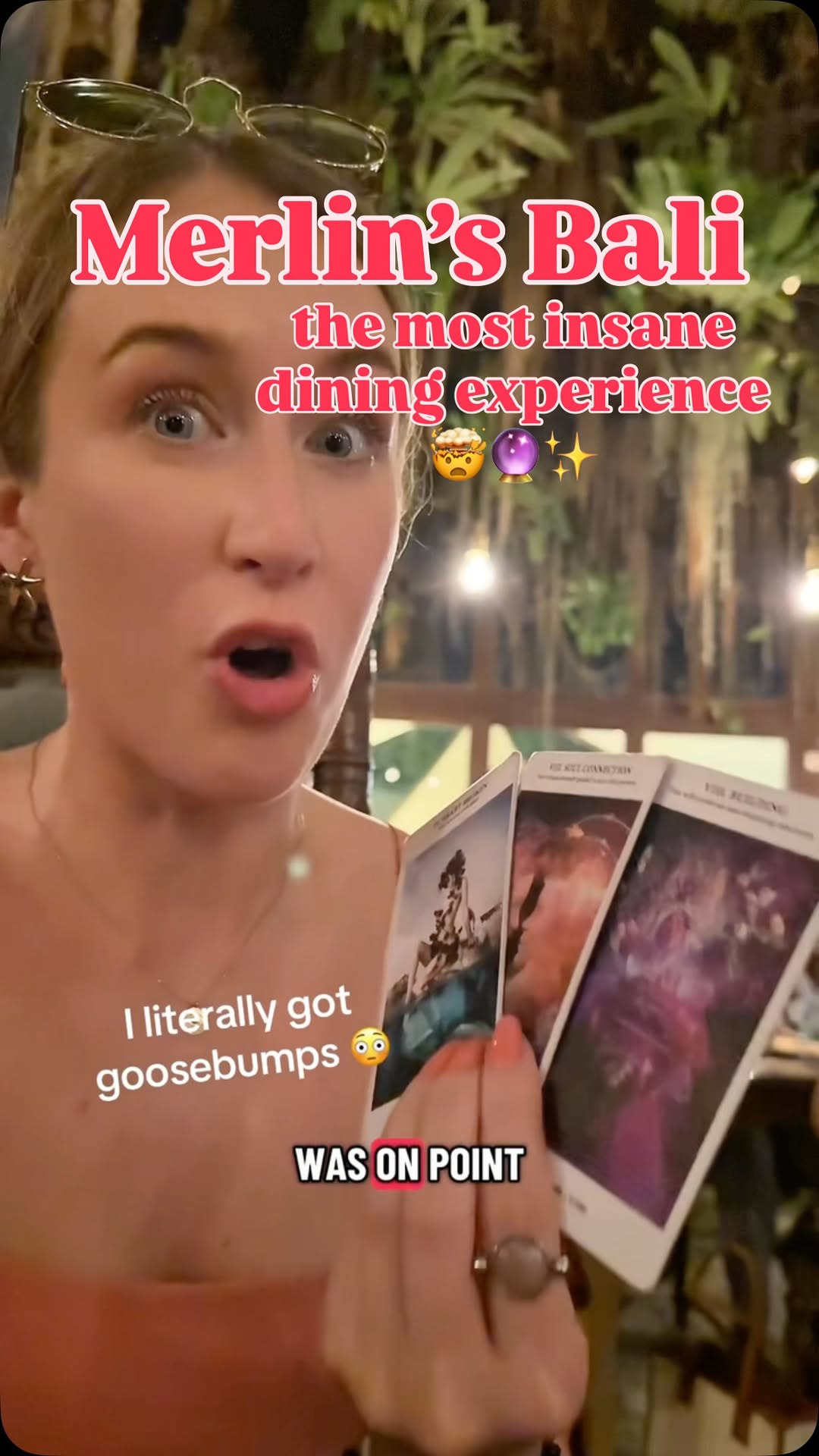 Merlin's Tarot-Determined Dining Experience