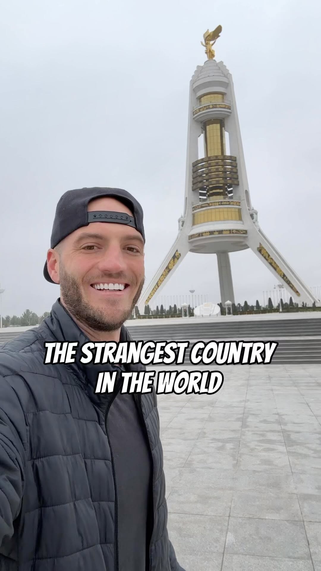 Turkmenistan's Bizarre Wonders: White City and Fiery Crater