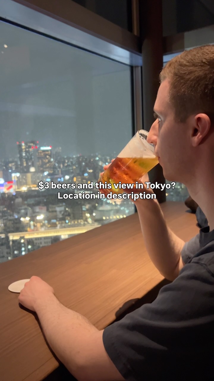 Tokyo's Best Secret Spots for Cheap Beers and Views