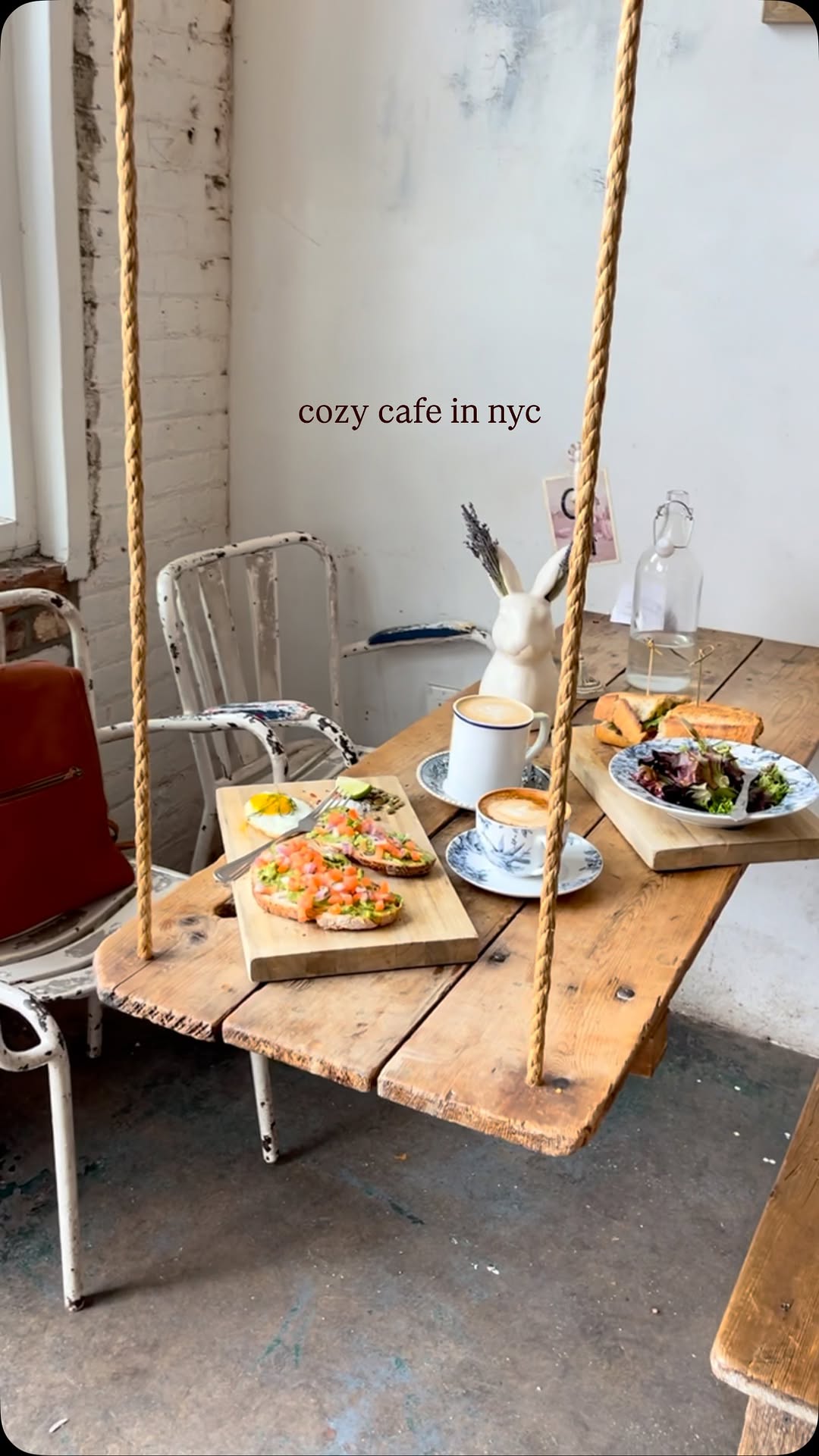 Cozy Cafe Vibes at Maman NYC
