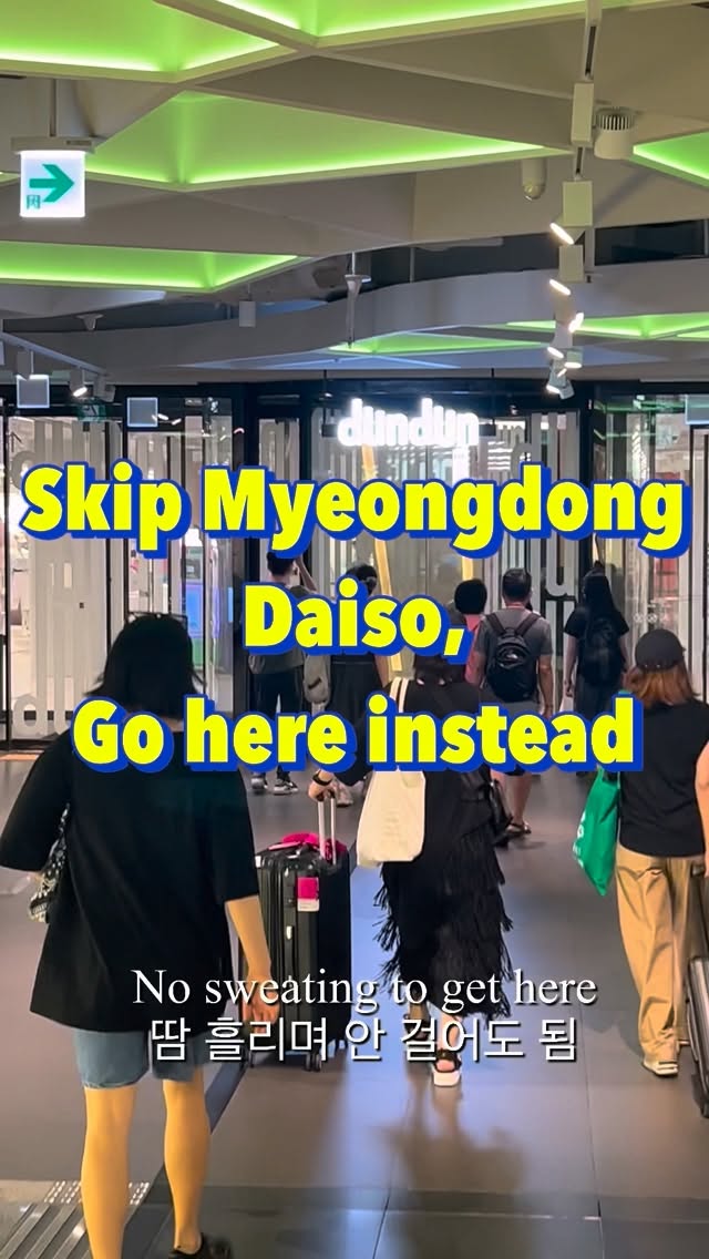 Daiso Stores Connected to Seoul Transit Hubs