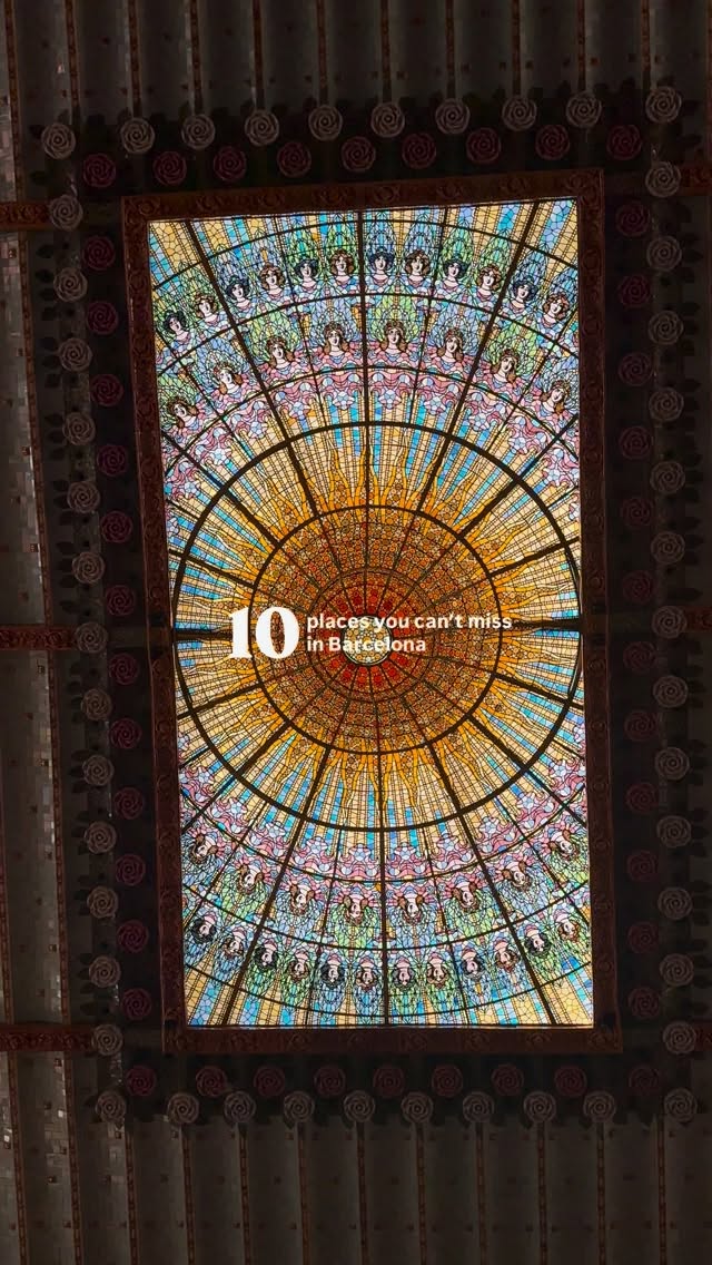 10 Places in Barcelona