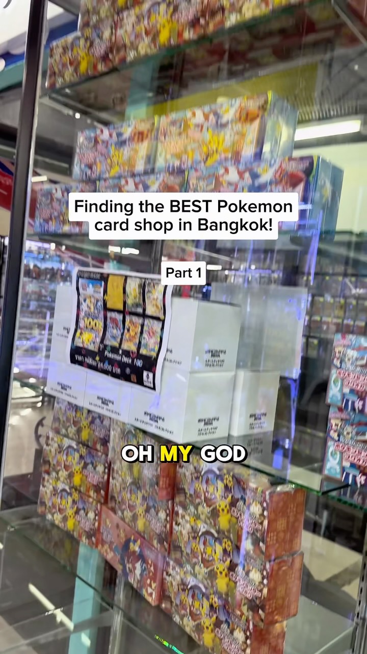 Bangkok Shops Packed With Pokemon And One Piece