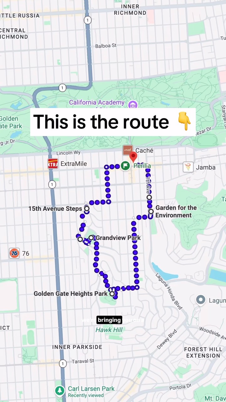 San Francisco Walking Tour: Parks, Coffee, and Tiled Steps