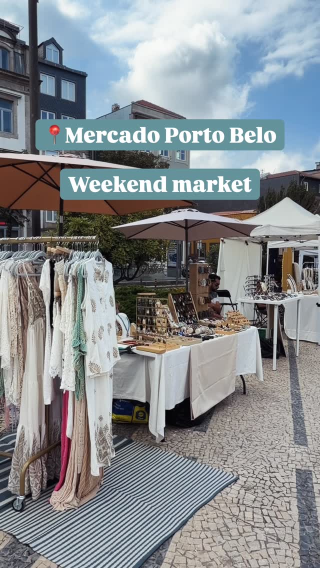 Porto's Artisan Market and Fountain Spot