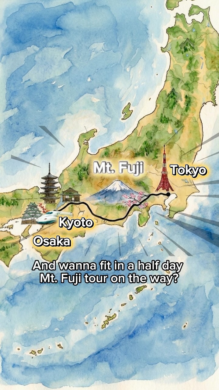 Mount Fuji Half-Day Tours From Shin-Fuji Station