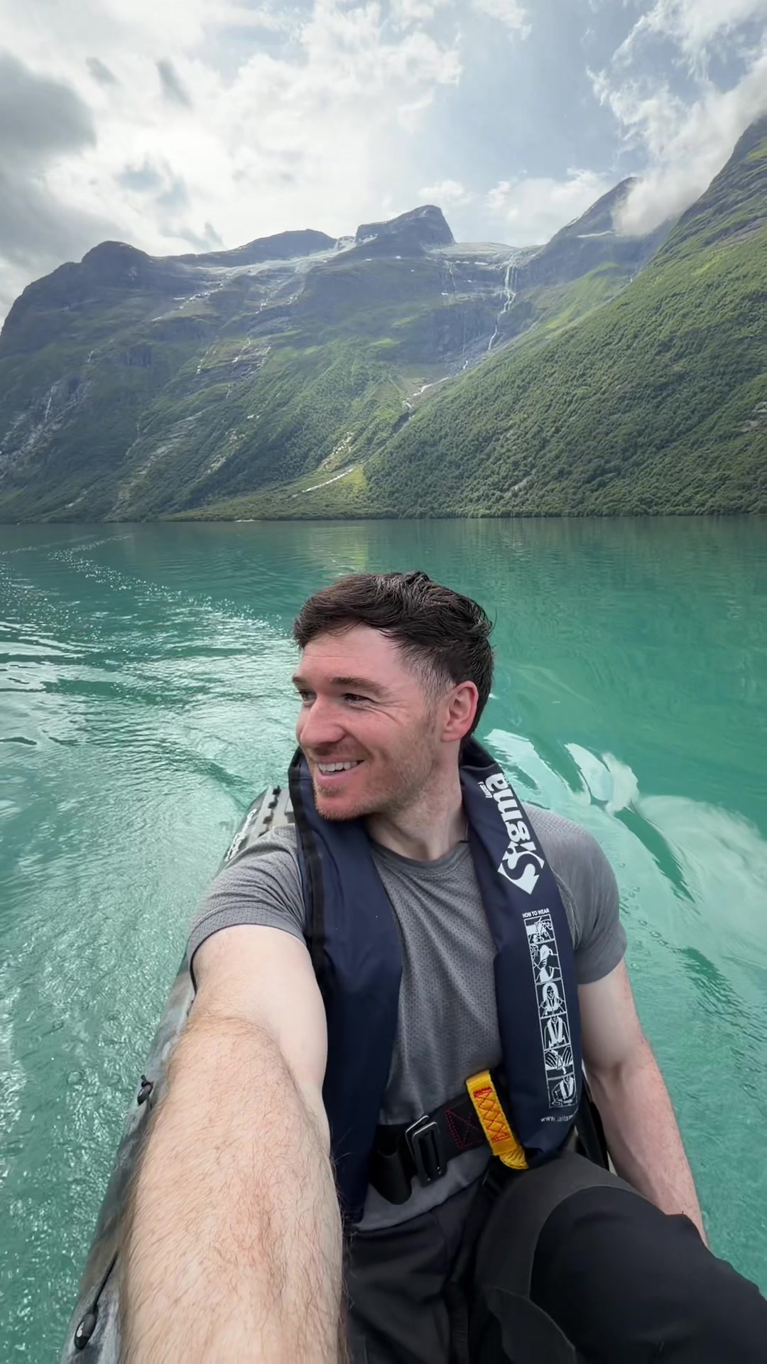 Lovatnet Lake Scenic Views