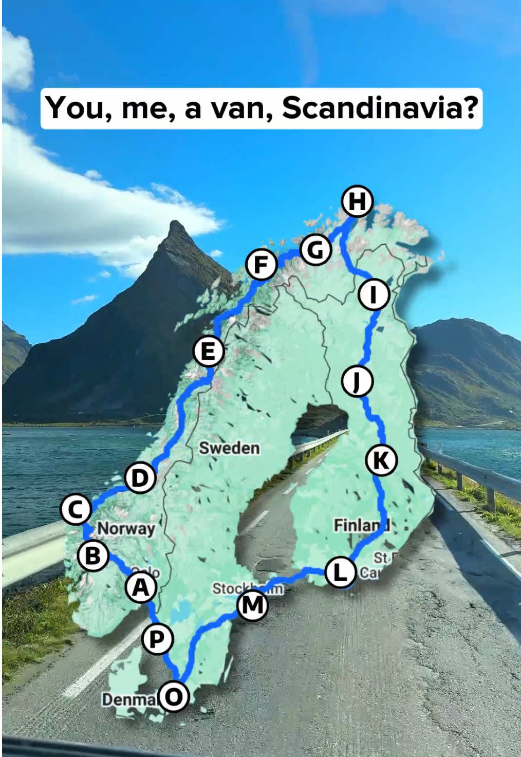 Scandinavian Campervan Road Trip Adventure