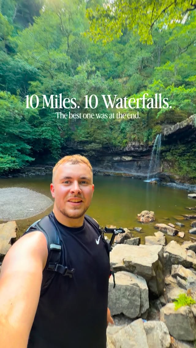 South Wales Trails Featuring Waterfalls And Dinas Rock