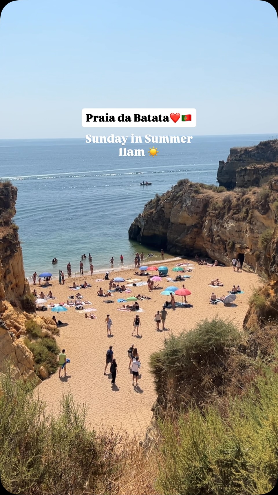 Summer Morning at Praia da Batata