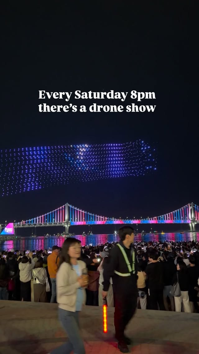 Gwangalli Beach Drone Show Spectacle