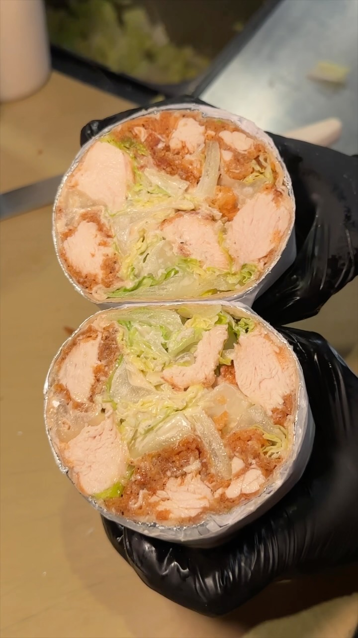 Brooklyn Eatery Serves Champion Chicken Caesar Wrap