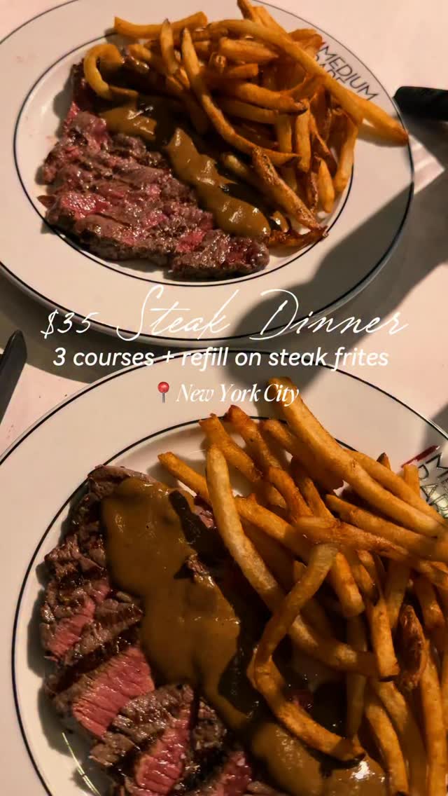 Medium Rare: New York City's Go-To Steak Frites