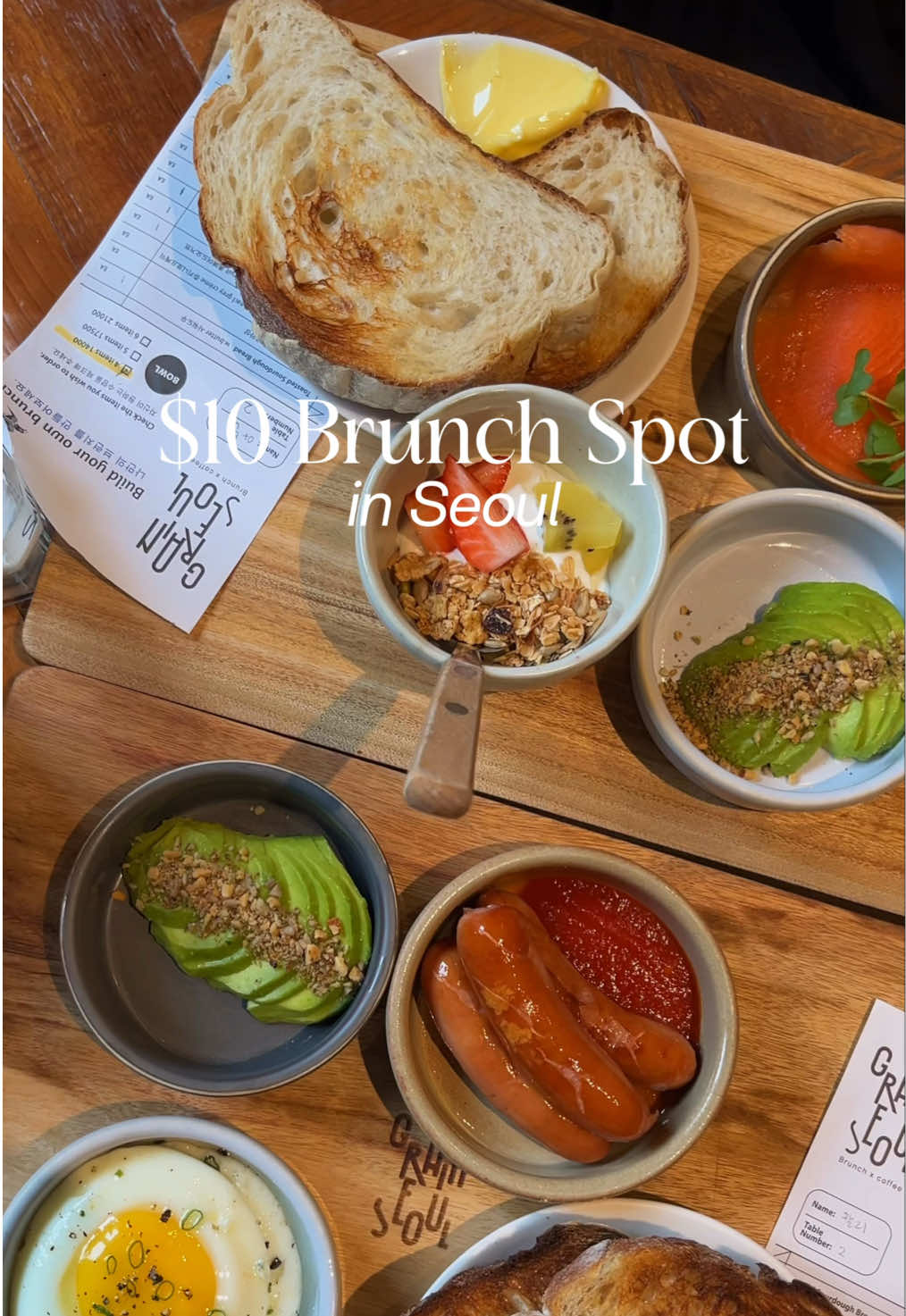 Seoul's Grain Seoul: Affordable Brunch Plates