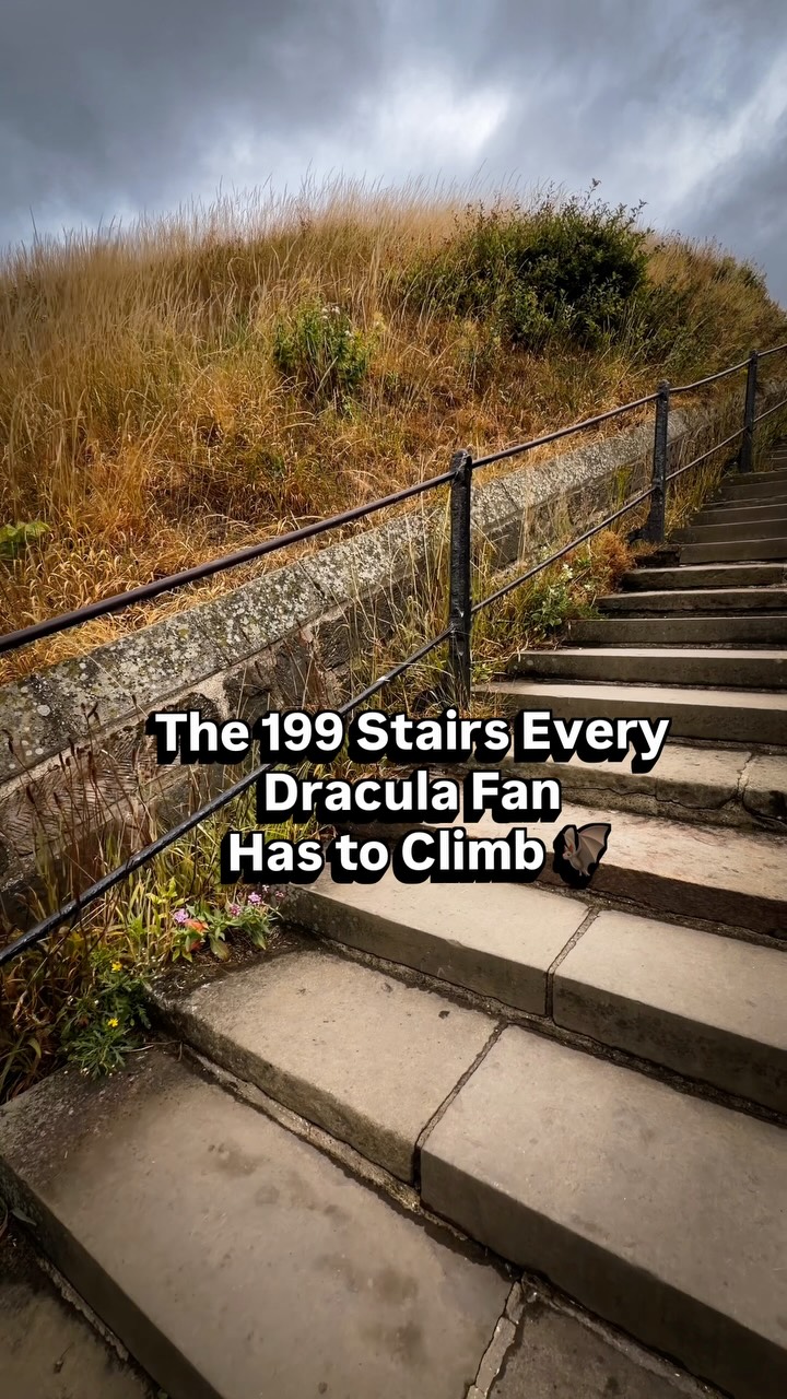 Dracula's Whitby: Abbey, Harbour, and Steps