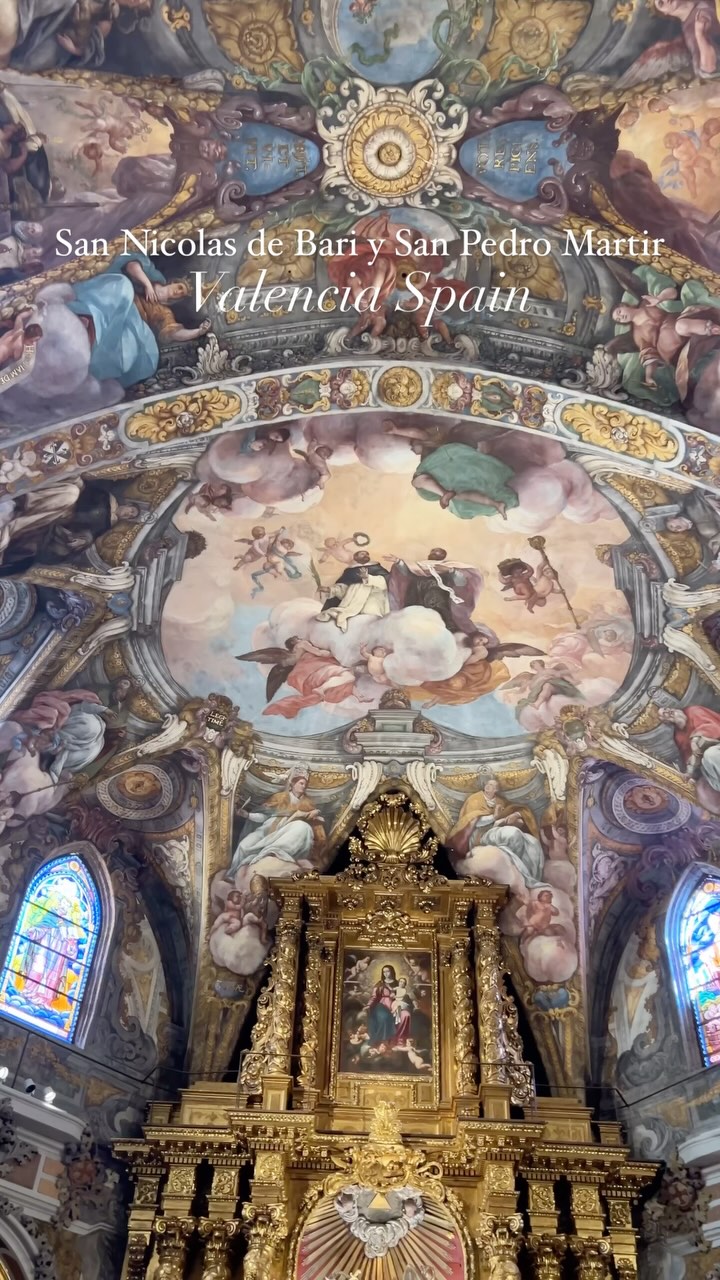 Valencia's Stunning Church With Sistine Chapel-Like Frescoes