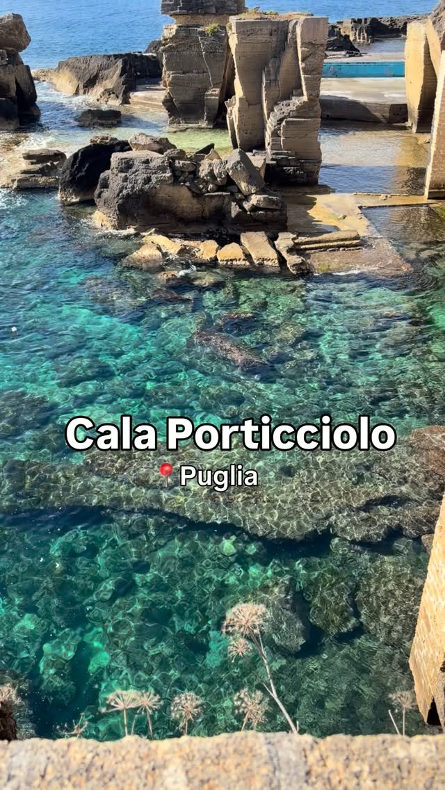 Italian Coastal Spots With Natural Pools