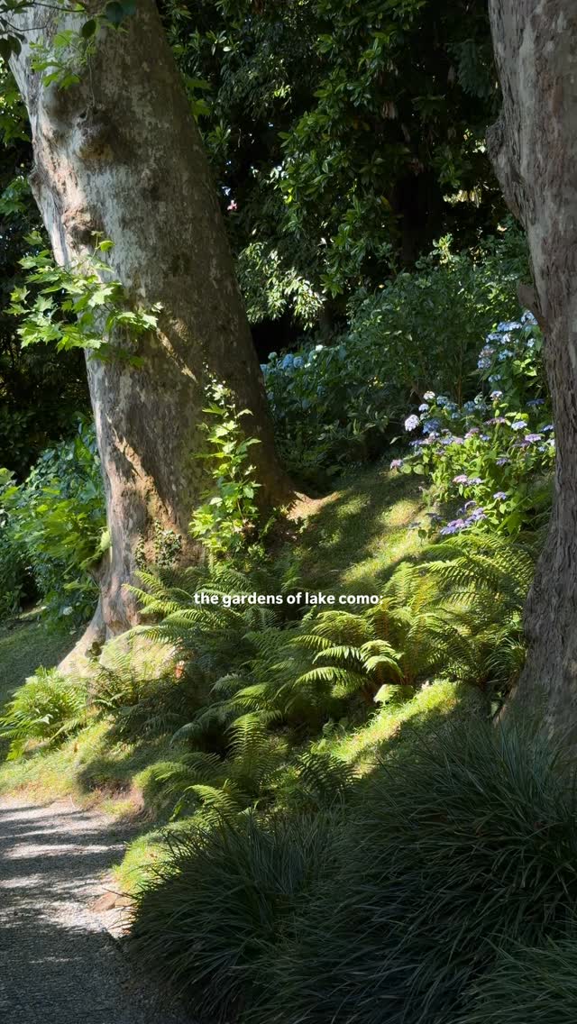 Lake Como Villas Feature Stunning Gardens