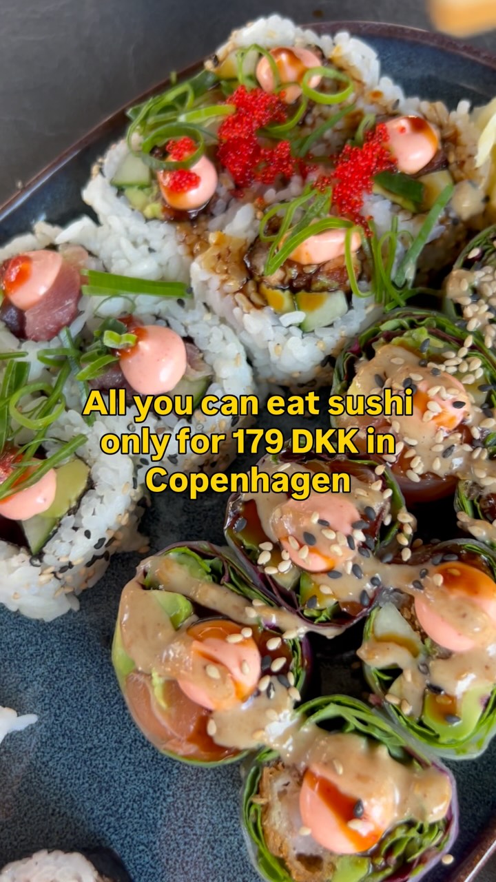 All-You-Can-Eat Sushi and Dim Sum in Copenhagen