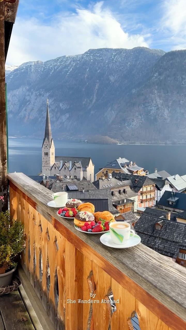 Fairytale Lakeside Town Views In Hallstatt