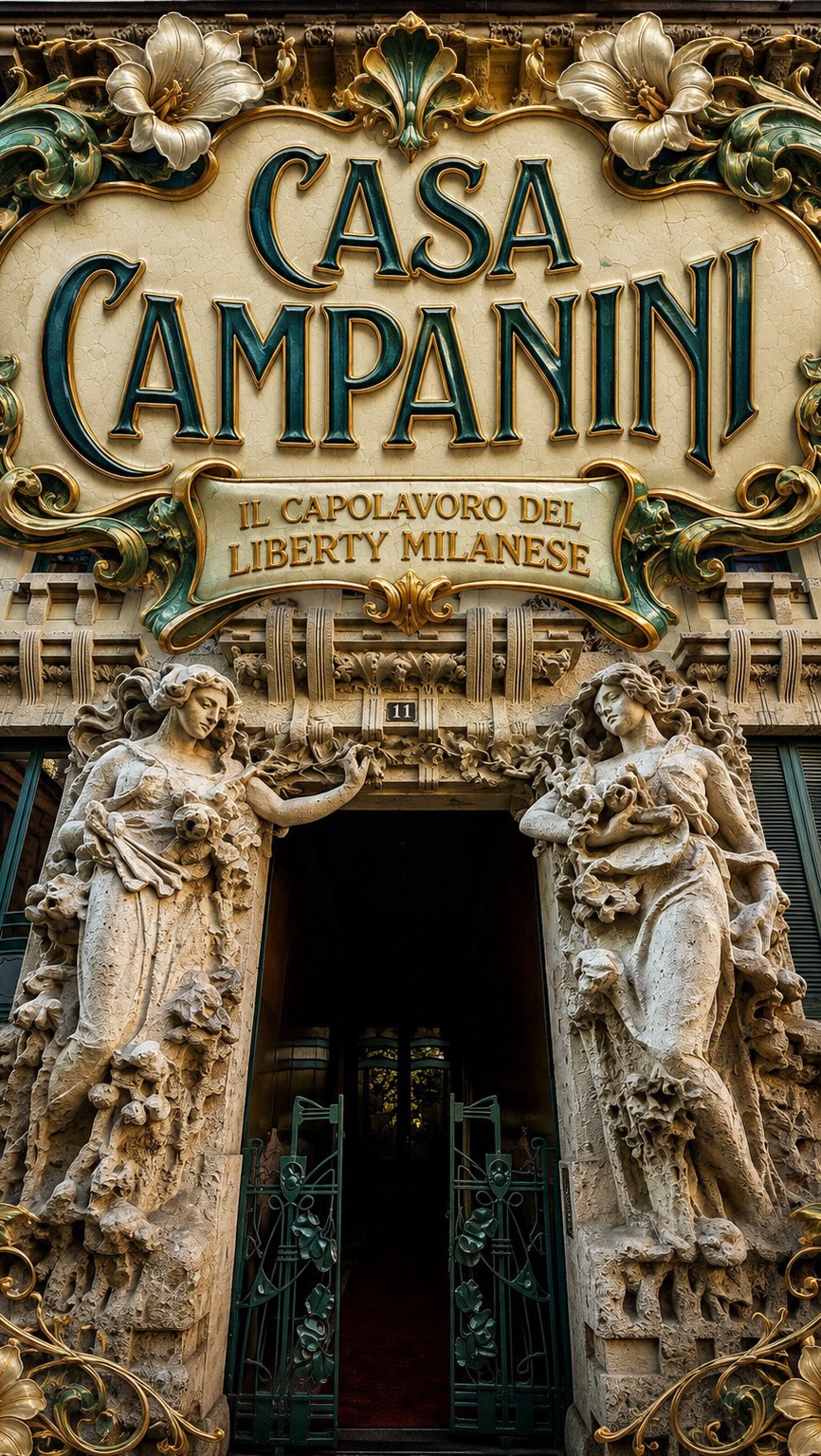 Milan's Liberty Architecture In Quadrilatero Del Silenzio